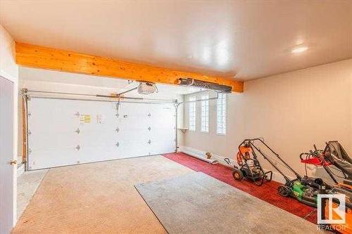 # 10 Lakeshore Drive, Sundance Beach, AB - Indoor Photo Showing Garage