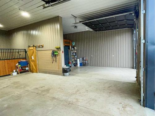 1417 Township Road 412, Rural Lacombe County, AB - Indoor Photo Showing Garage