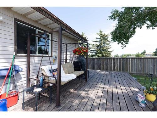 6801 Marler Drive, Camrose, AB - Outdoor With Deck Patio Veranda