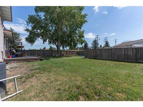 6801 Marler Drive, Camrose, AB - Outdoor With Backyard