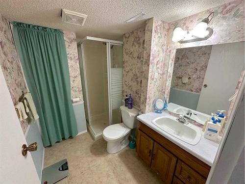 16 Blackstone Avenue, Lacombe, AB - Indoor Photo Showing Bathroom