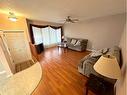 16 Blackstone Avenue, Lacombe, AB  - Indoor Photo Showing Living Room 