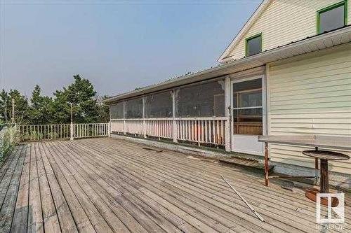 280021 A Hwy 616, Mulhurst Bay, AB - Outdoor With Deck Patio Veranda With Exterior