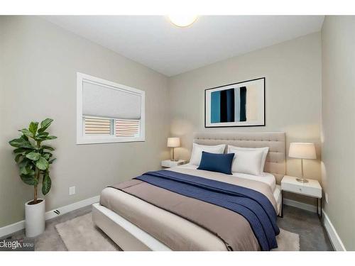 150 Livingston Close, Red Deer, AB - Indoor Photo Showing Bedroom