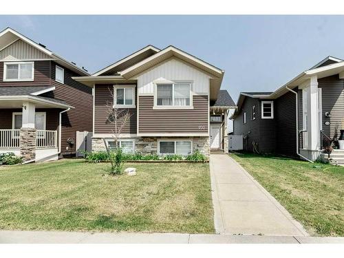 150 Livingston Close, Red Deer, AB - Outdoor With Deck Patio Veranda With Facade