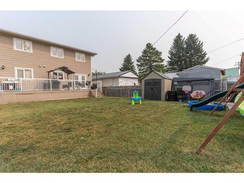 5020A 49 Street, Killam, AB - Outdoor With Deck Patio Veranda With Exterior