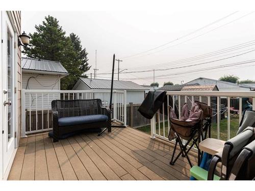 5020A 49 Street, Killam, AB - Outdoor With Deck Patio Veranda With Exterior