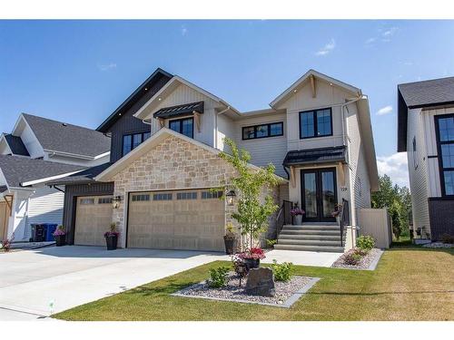 129 Emerald Drive, Red Deer, AB - Outdoor With Facade