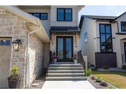 129 Emerald Drive, Red Deer, AB - Outdoor With Facade