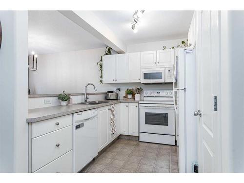 61 Arnold Close, Red Deer, AB - Indoor Photo Showing Kitchen With Double Sink