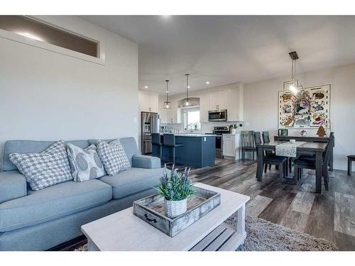 36 Thorkman Avenue, Red Deer, AB - Indoor Photo Showing Living Room