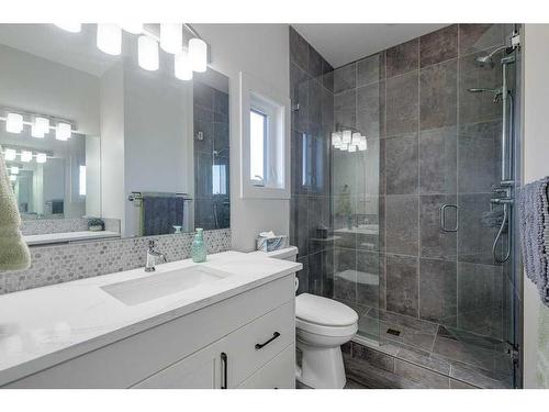 36 Thorkman Avenue, Red Deer, AB - Indoor Photo Showing Bathroom