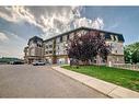 411-4425 Heritage Way, Lacombe, AB  - Outdoor With Balcony 