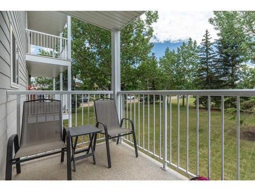 202-5418 52 Street, Camrose, AB - Outdoor With Balcony With Exterior