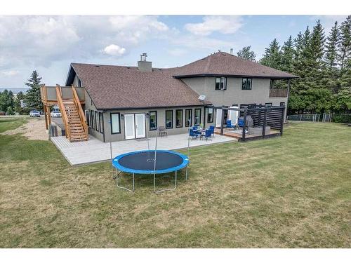 Twp Rd 384, Rural Red Deer County, AB - Outdoor With Deck Patio Veranda With Backyard With Exterior