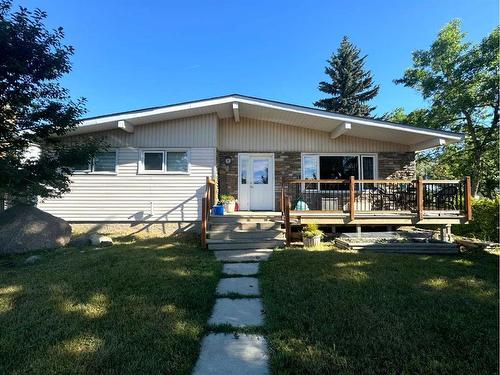 6502 45A Avenue, Camrose, AB - Outdoor With Deck Patio Veranda