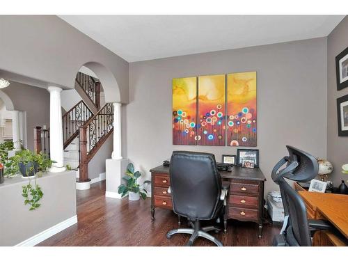 6 Atter Close, Red Deer, AB - Indoor Photo Showing Office