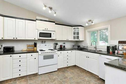 5324 53 Ave, Bashaw, AB - Indoor Photo Showing Kitchen With Double Sink