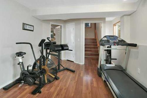 152 Kemp Avenue, Red Deer, AB - Indoor Photo Showing Gym Room