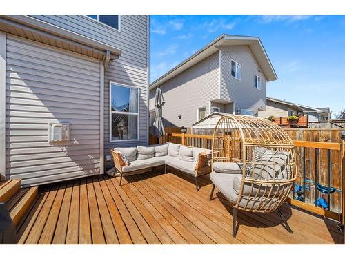 140 Vickers Close, Red Deer, AB - Outdoor With Deck Patio Veranda With Exterior