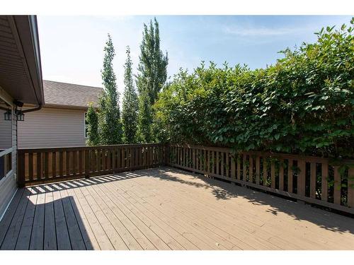 61 Terrace Heights Drive, Lacombe, AB - Outdoor With Deck Patio Veranda With Exterior