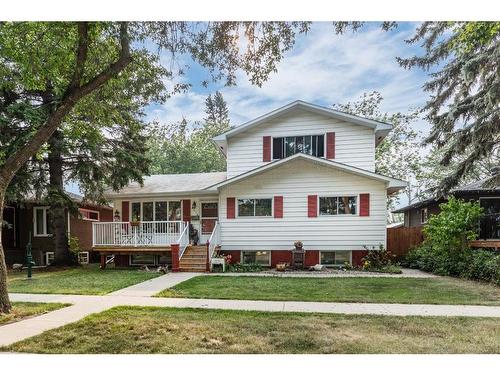 4712 47 Street, Camrose, AB - Outdoor With Deck Patio Veranda With Facade