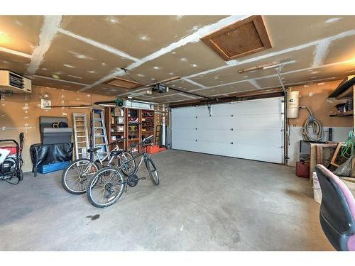 38 Wishart Street, Red Deer, AB - Indoor Photo Showing Garage