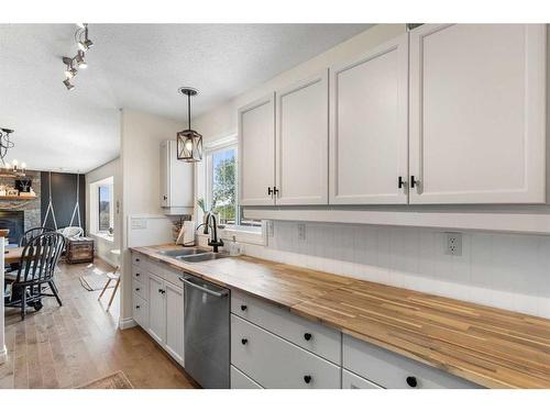 46117 Hwy 854, Rural Camrose County, AB - Indoor Photo Showing Kitchen With Double Sink