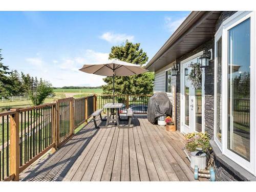 46117 Hwy 854, Rural Camrose County, AB - Outdoor With Deck Patio Veranda With Exterior