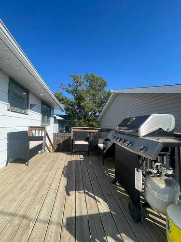 4626 Victoria Avenue, Coronation, AB - Outdoor With Deck Patio Veranda With Exterior