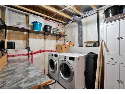 8-4716 College Avenue, Lacombe, AB - Indoor Photo Showing Laundry Room