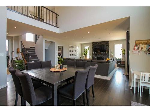 2 Hidden Valley Close, Rural Clearwater County, AB - Indoor Photo Showing Dining Room