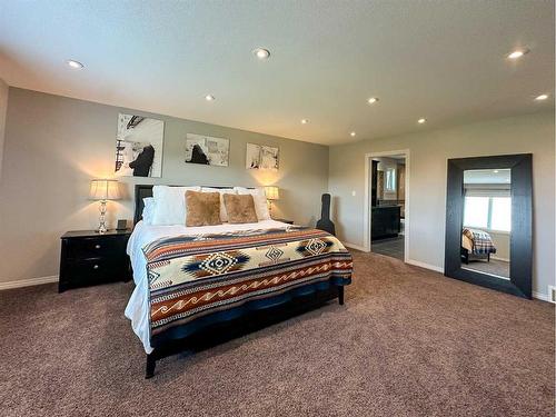 2 Hidden Valley Close, Rural Clearwater County, AB - Indoor Photo Showing Bedroom