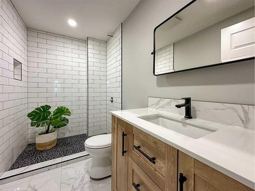 2 Hidden Valley Close, Rural Clearwater County, AB - Indoor Photo Showing Bathroom