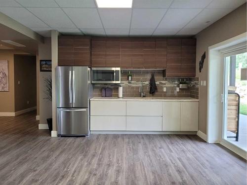 4528 Township Road 482, Rural Brazeau County, AB - Indoor Photo Showing Kitchen