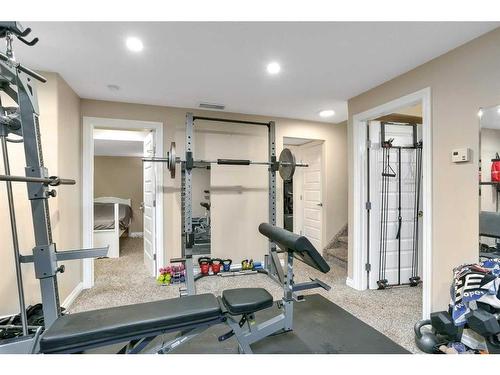 16 Oakwood Close, Red Deer, AB - Indoor Photo Showing Gym Room