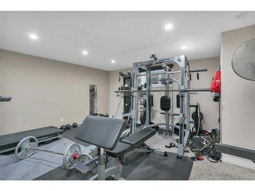 16 Oakwood Close, Red Deer, AB - Indoor Photo Showing Gym Room