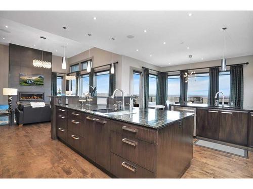 120-38254 Range Road 265, Rural Red Deer County, AB - Indoor Photo Showing Kitchen With Upgraded Kitchen