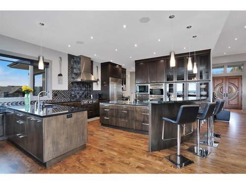 120-38254 Range Road 265, Rural Red Deer County, AB - Indoor Photo Showing Kitchen With Upgraded Kitchen