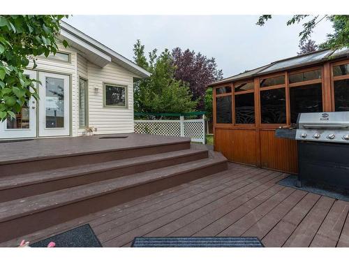 6604 55 Avenue, Camrose, AB - Outdoor With Deck Patio Veranda With Exterior