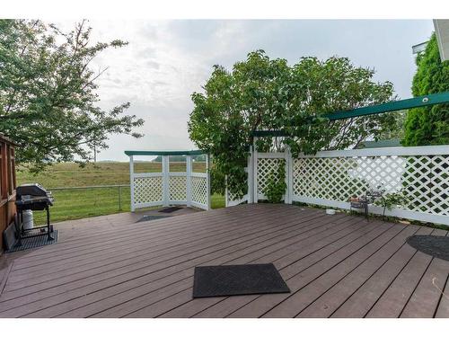 6604 55 Avenue, Camrose, AB - Outdoor With Deck Patio Veranda With Exterior