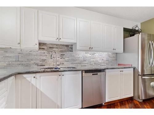 412-60 Lawford Avenue, Red Deer, AB - Indoor Photo Showing Kitchen With Double Sink With Upgraded Kitchen