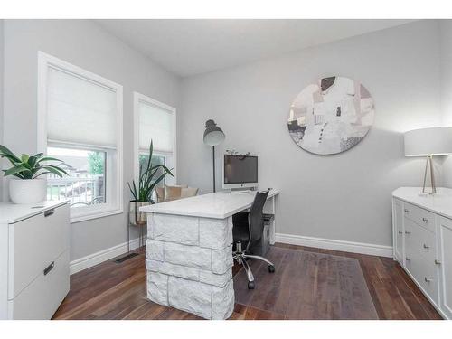 113 Weddell Crescent, Red Deer, AB - Indoor Photo Showing Office