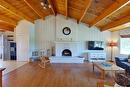 214 8 Avenue Ne, Sundre, AB  - Indoor Photo Showing Living Room With Fireplace 