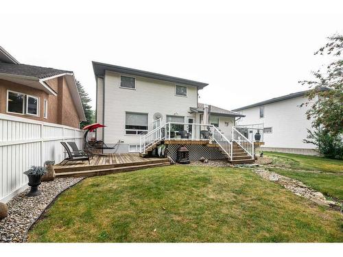 42 Osmond Close, Red Deer, AB - Outdoor With Deck Patio Veranda With Exterior