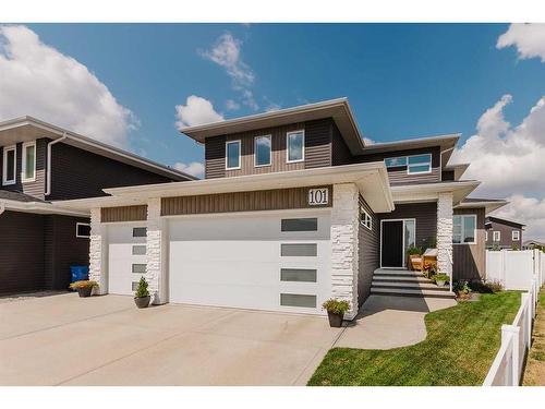 101 Lazaro Close, Red Deer, AB - Outdoor With Facade