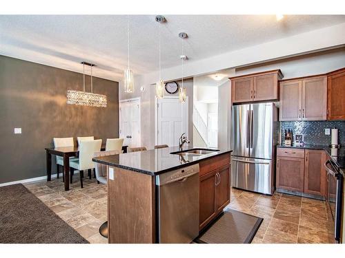 20 Tallman Close, Red Deer, AB - Indoor Photo Showing Kitchen With Stainless Steel Kitchen With Double Sink