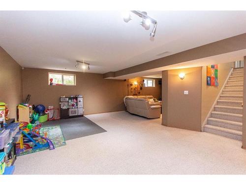 144 Ammeter Close, Red Deer, AB - Indoor Photo Showing Basement