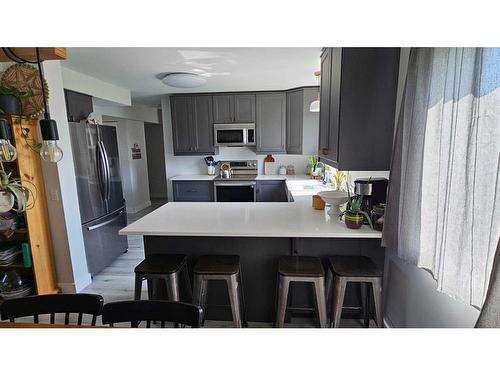 4905 Johnson Avenue, Lacombe, AB - Indoor Photo Showing Kitchen