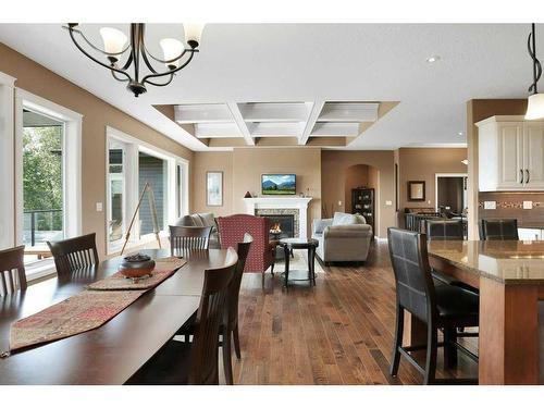 42 Coachill Street, Blackfalds, AB - Indoor Photo Showing Dining Room